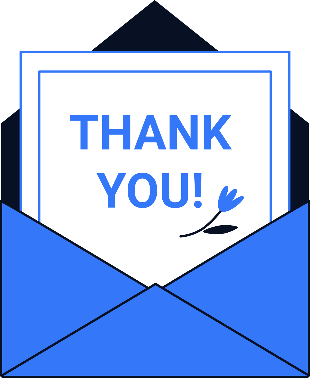 Thank You Illustration